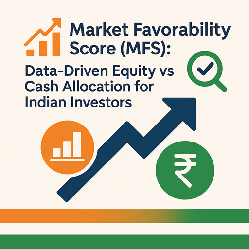 📊 Market Favorability Score (MFS):  A Smarter Way to Allocate Equity vs Cash in Indian Markets